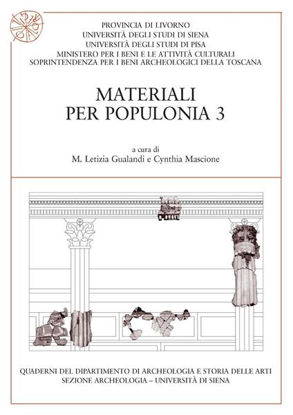 Materiali per Populonia. Vol. 3 - copertina