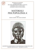 Materiali per Populonia. Vol. 4