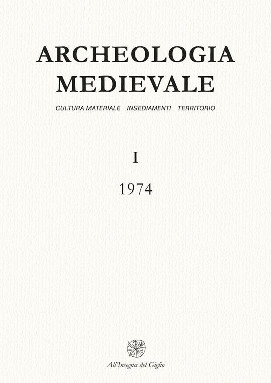 Archeologia medievale (1974). Vol. 1 - copertina