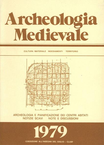 Archeologia medievale (1979). Ediz. multilingue. Vol. 6 - copertina