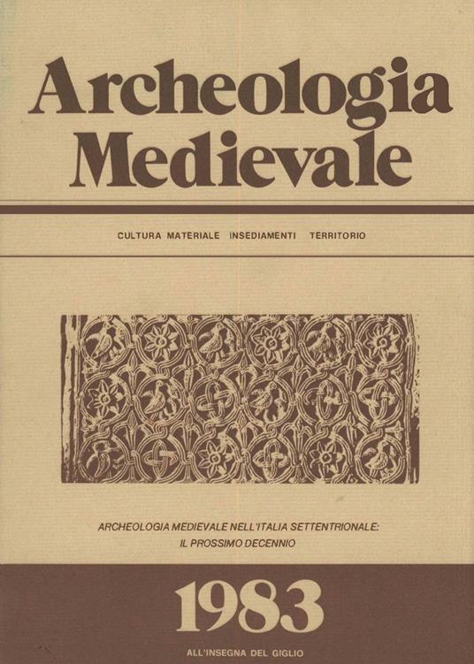 Archeologia medievale (1983). Ediz. multilingue. Vol. 10 - copertina