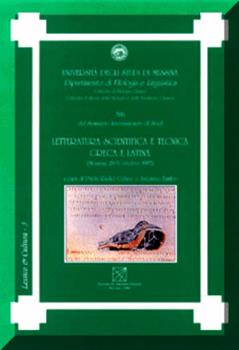 Libro Letteratura scientifica e tecnica greca e latina. Atti del Seminario internazionale (Messina, 29-31 ottobre 1997) 