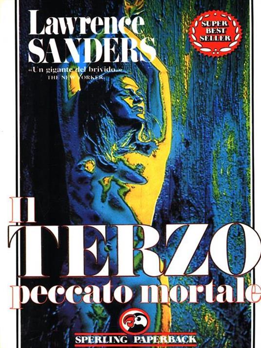 Il terzo peccato mortale - Lawrence Sanders - copertina