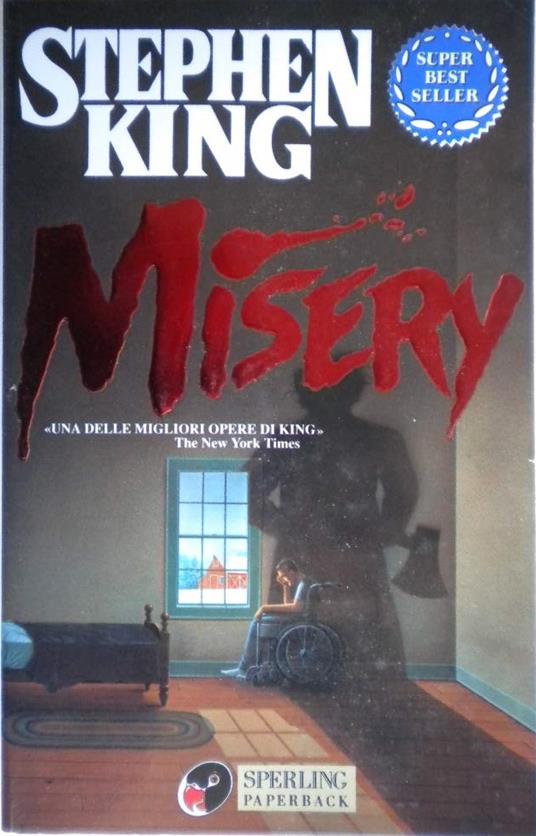 Misery - Stephen King - copertina