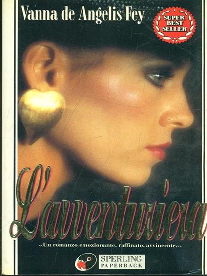 L' avventuriera - Vanna De Angelis - copertina