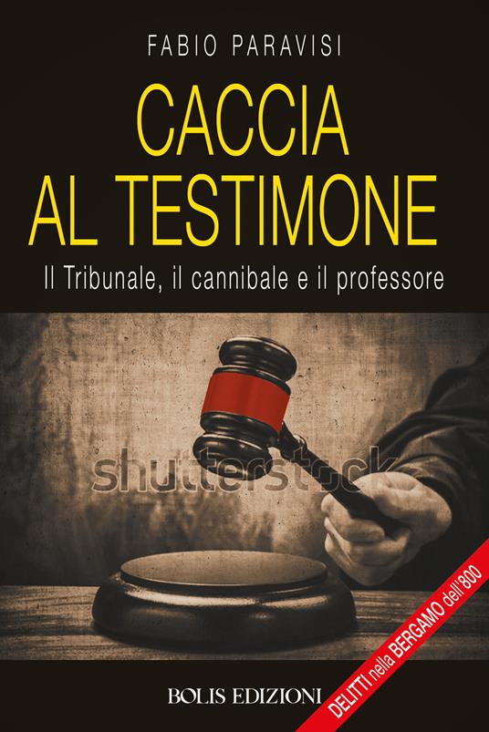 Caccia al testimone - Fabio Paravisi - copertina