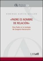 Padre es nombre de relación