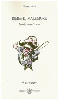 Rimedi di malumore - Alberto Nessi - copertina