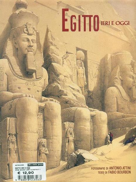 Egitto e Terra Santa ieri e oggi. Litografie di David Roberts R. A. - Fabio Bourbon - copertina