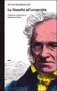 La filosofia all'università - Arthur Schopenhauer - copertina