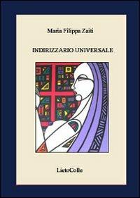 Indirizzario universale - M. Filippa Zaiti - copertina