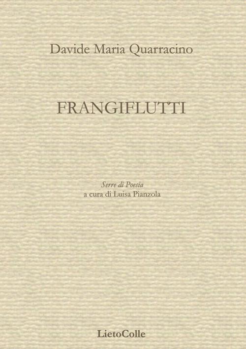 Frangiflutti - Davide M. Quarracino - copertina
