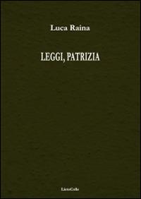 Leggi, Patrizia - Luca Raina - copertina