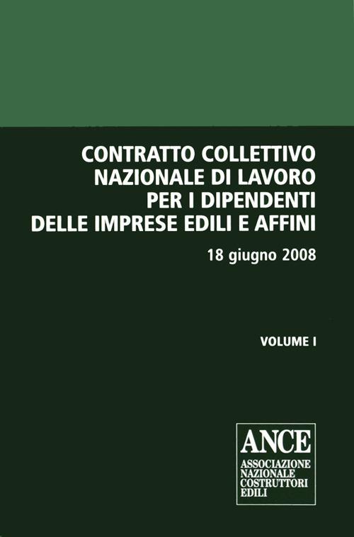 Contratto collettivo nazionale di lavoro per i dipendenti delle imprese edili e affini - copertina