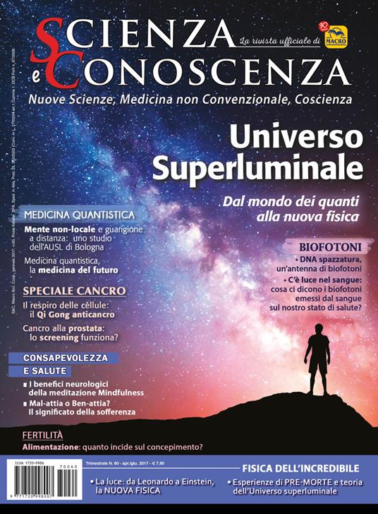 Scienza e conoscenza. Universo superluminale. Vol. 60 - copertina