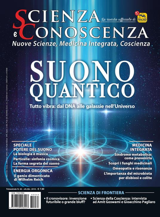 Scienza e conoscenza. Suono Quantico. Vol. 66 - copertina