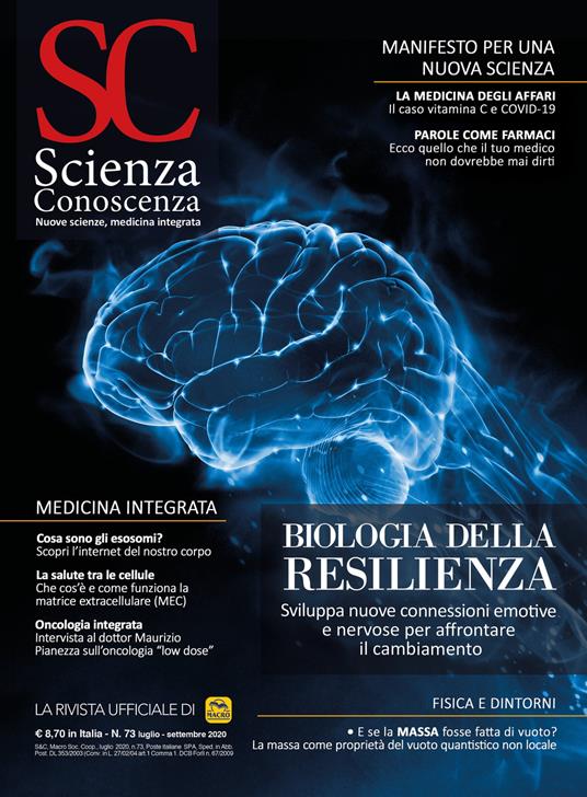 Scienza e conoscenza. Vol. 73: Biologia della resilienza - copertina