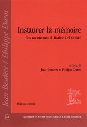 Libro Instaurer la mémoire 