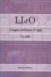 Libro LI d'O. Lingua italiana d'oggi (2009). Vol. 6 