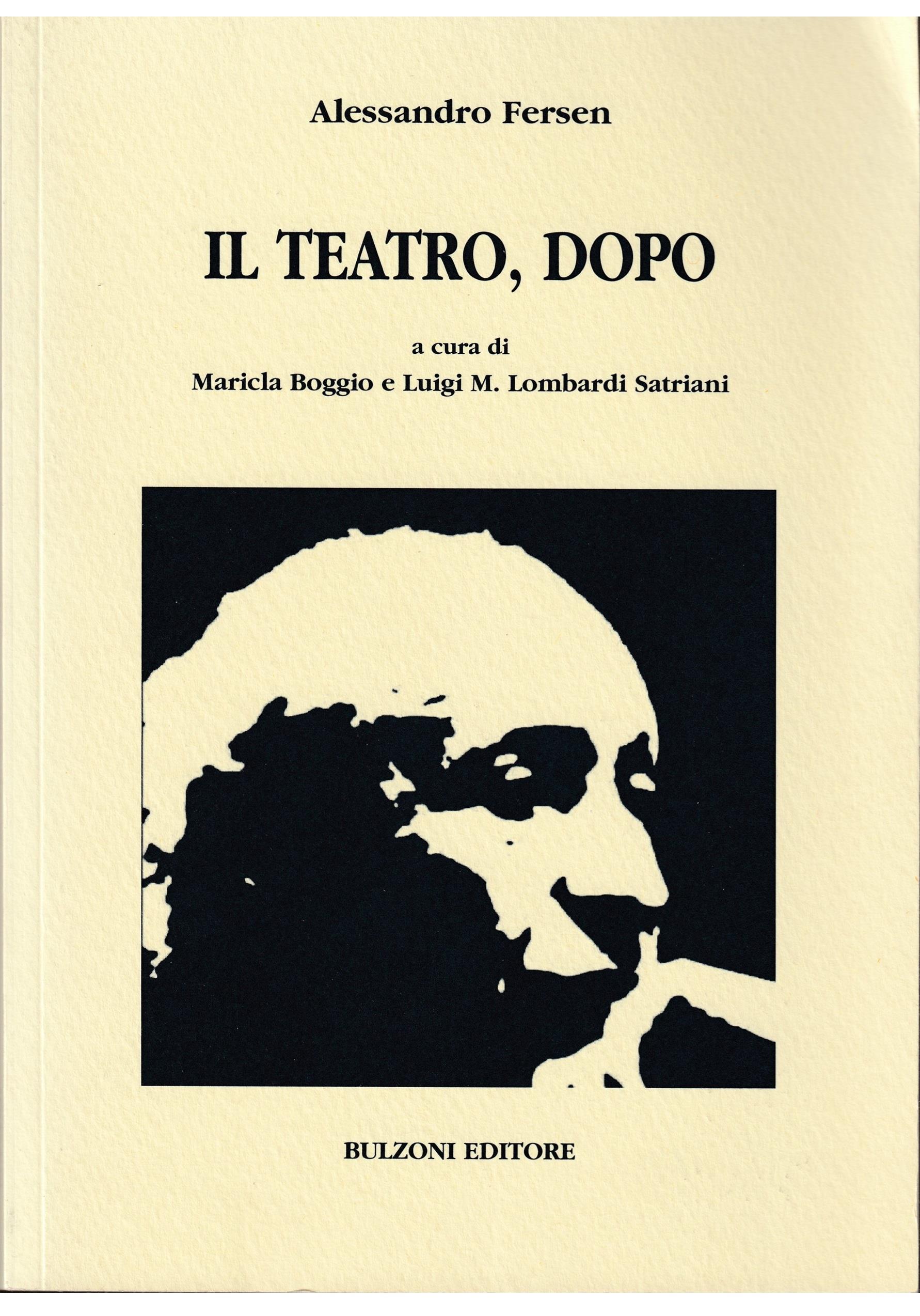 Il teatro, dopo