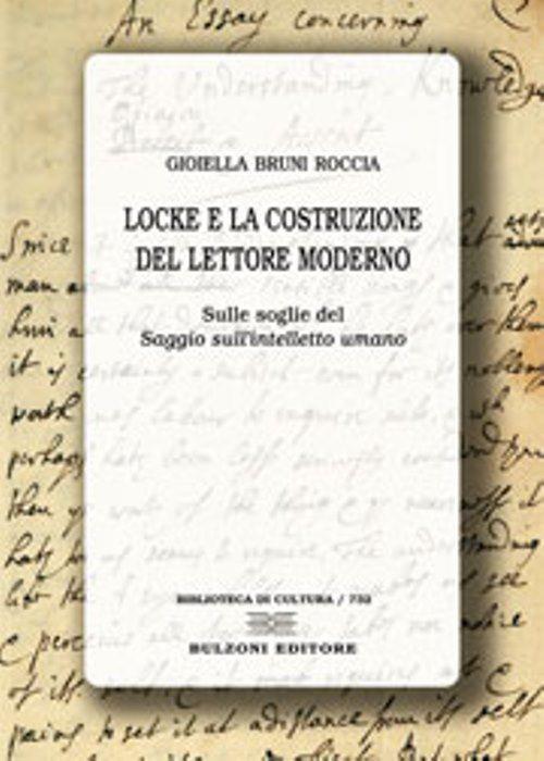 Locke e la costruzione del lettore moderno - Gioiella Bruni Roccia - copertina
