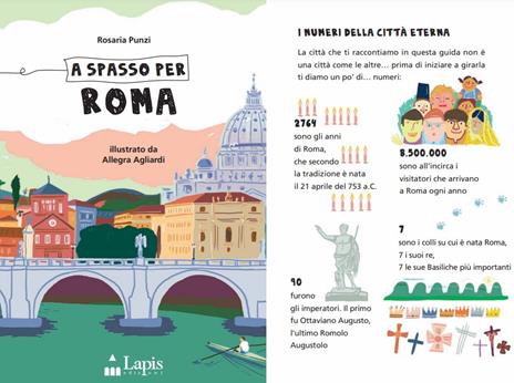 A spasso per Roma. Ediz. illustrata - Rosaria Punzi,Allegra Agliardi - 2