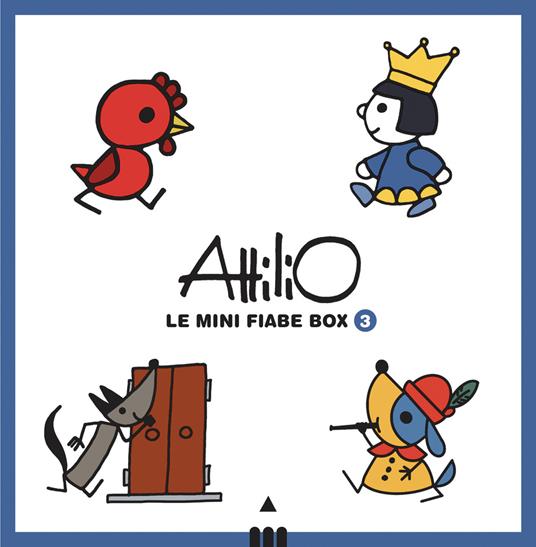 Attilio. Le mini fiabe box 3 (azzurro). Ediz. a colori - Attilio Cassinelli - copertina
