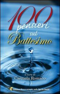 100 pensieri sul battesimo - copertina