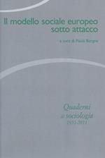 Quaderni di sociologia. Vol. 59