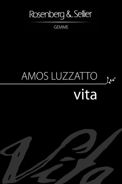 Vita - Amos Luzzatto - ebook