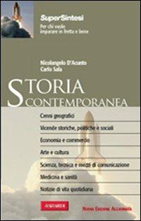 Storia contemporanea - Nicolangelo D'Acunto,Carlo Sala - copertina