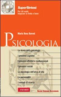 Psicologia - M. Rosa Baroni - copertina