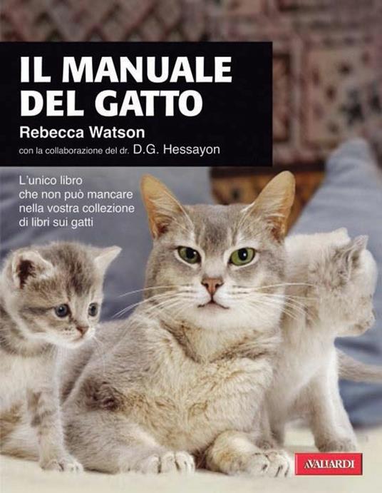 Il manuale del gatto - Rebecca Watson - copertina
