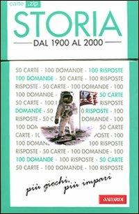 Storia. Dal 1900 al 2000. 50 carte - copertina