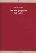 Per una geografia del Lazio