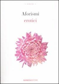 Aforismi erotici - copertina