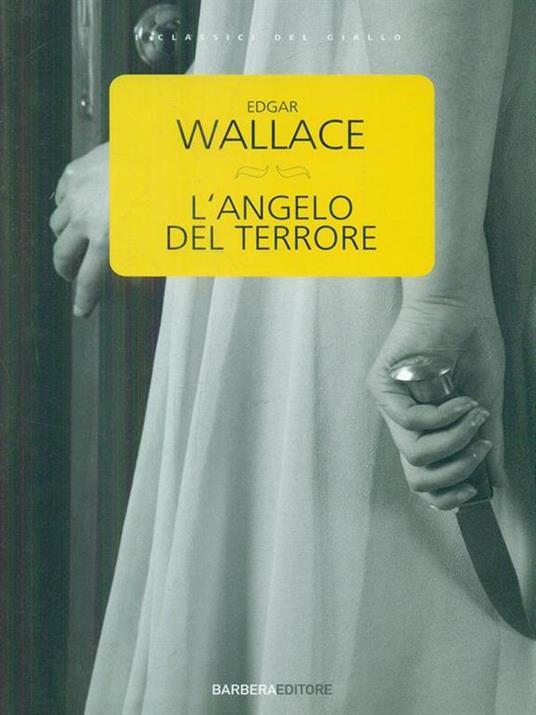L' angelo del terrore - Edgar Wallace - copertina