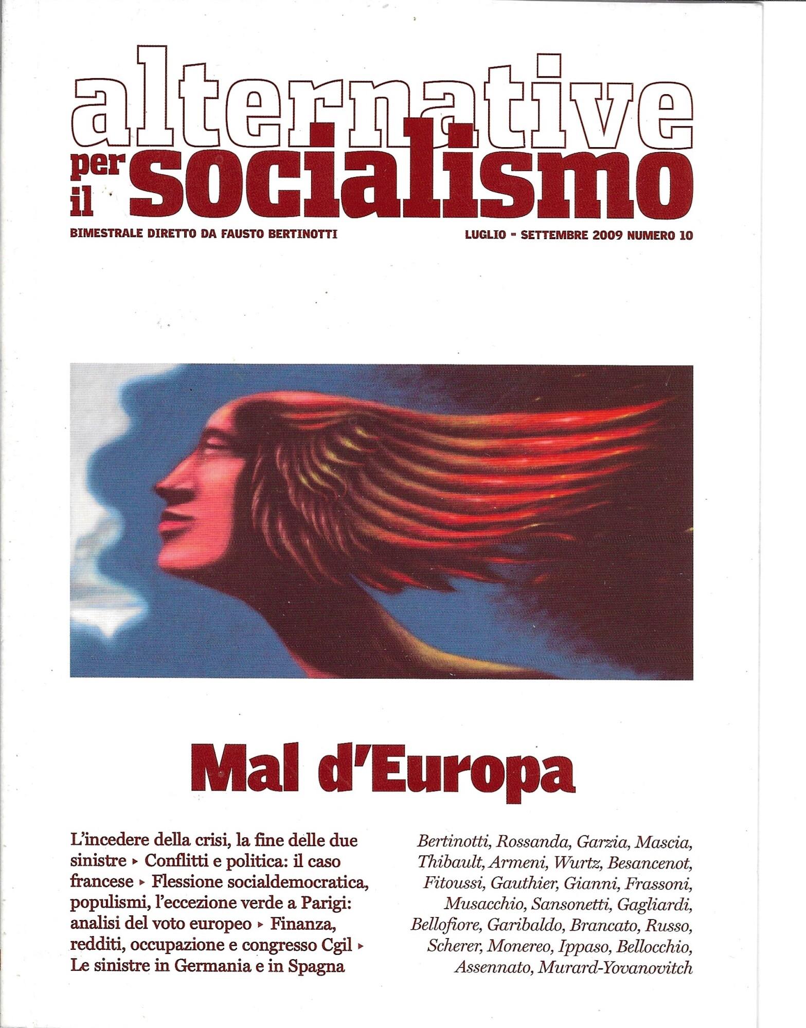Alternative per il socialismo. Mal d'Europa