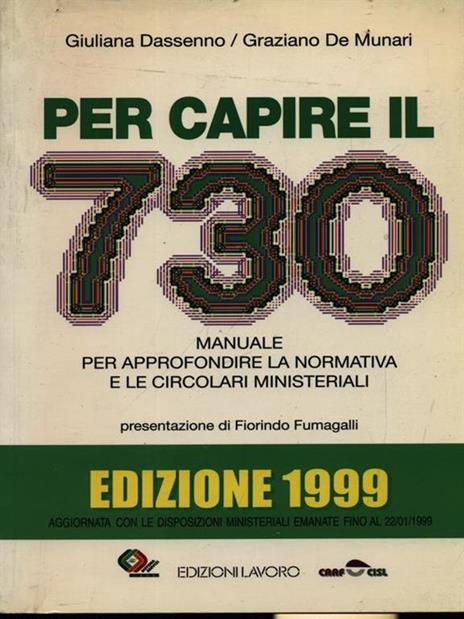 Per capire il 730 - Giuliana Dasseno,Graziano De Munari - 3
