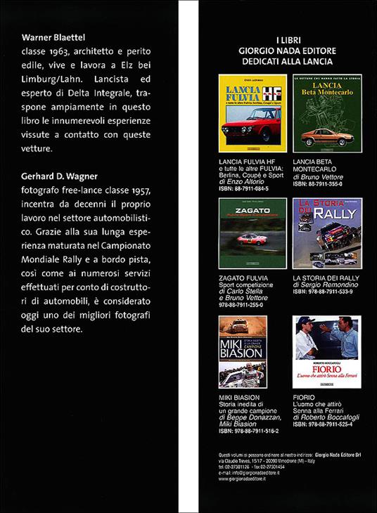 Lancia Delta HF Integrale. Storia di un'auto di successo. Ediz. illustrata - Werner Blaettel - 3