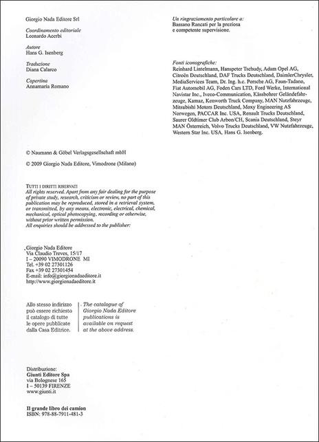 Il grande libro dei camion - Hans G. Isenberg - 2