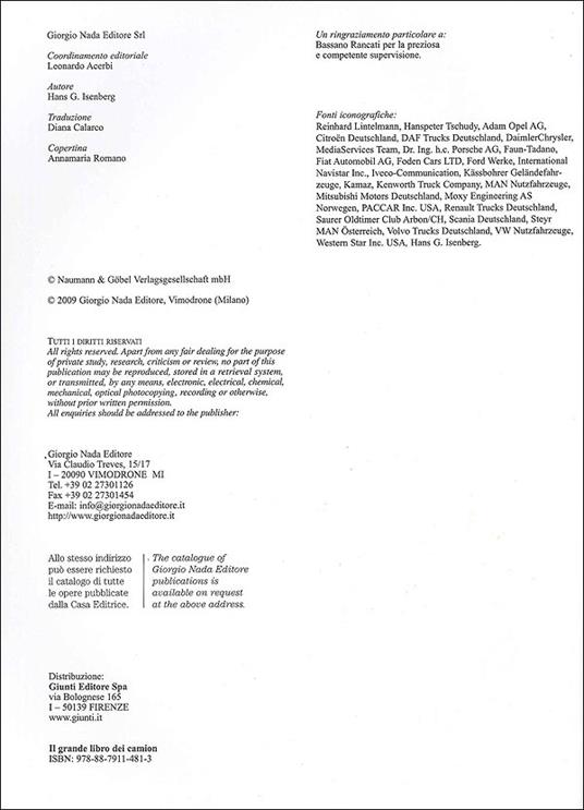 Il grande libro dei camion - Hans G. Isenberg - 2