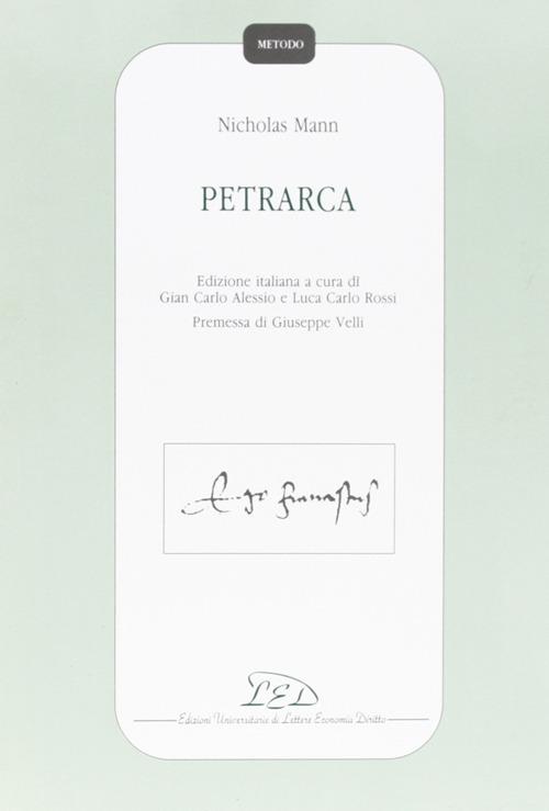 Petrarca - Nicholas Mann - copertina