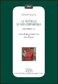 La novella di ser Cepparello (Decameron, I 1) - Giovanni Boccaccio - copertina