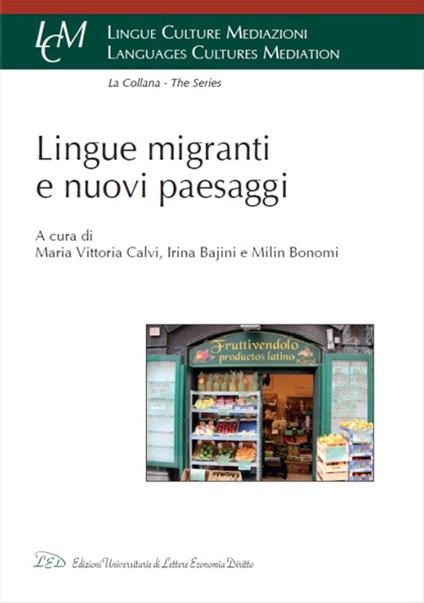 Lingue, migranti e nuovi paesaggi - copertina