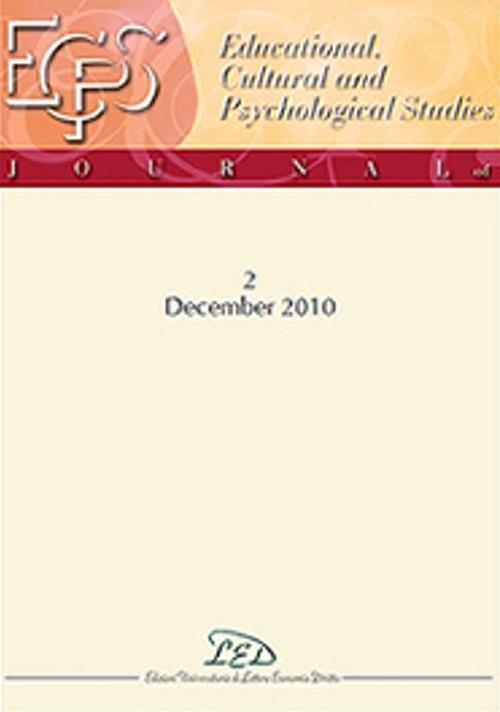 Journal of educational, cultural and psychological studies (ECPS Journal) (2010). Ediz. italiana e inglese. Vol. 2 - copertina