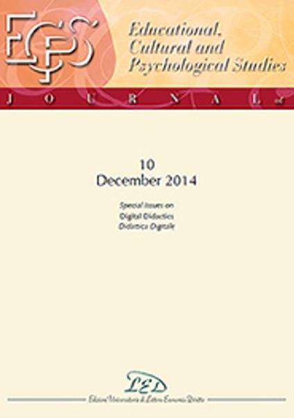 Journal of educational, cultural and psychological studies (ECPS Journal) (2014). Ediz. italiana e inglese. Vol. 10: Special issues on «Digital didactics». - copertina