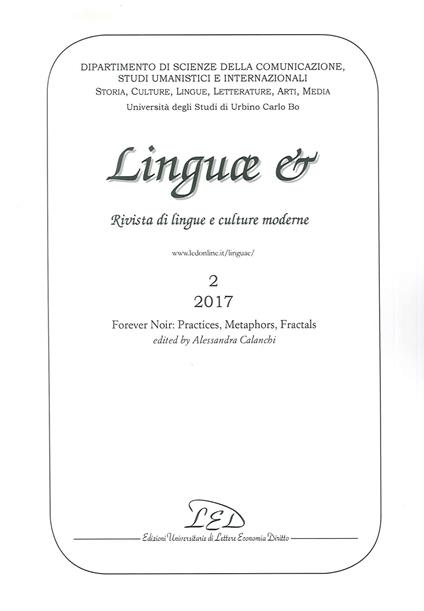 Linguae &. Rivista di lingue e culture moderne. Ediz. italiana, inglese e francese (2017). Vol. 2 - copertina