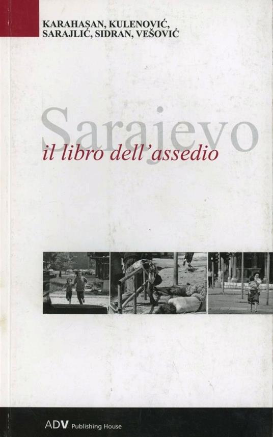 Sarajevo. Il libro dell'assedio - copertina