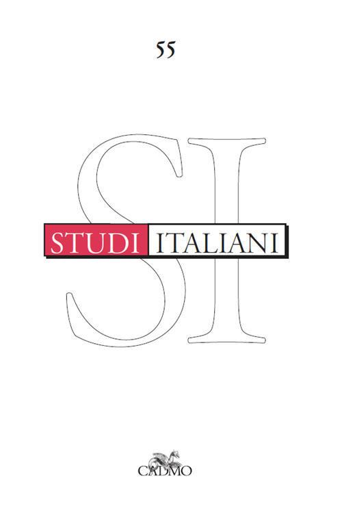 Studi italiani. Vol. 55 - copertina